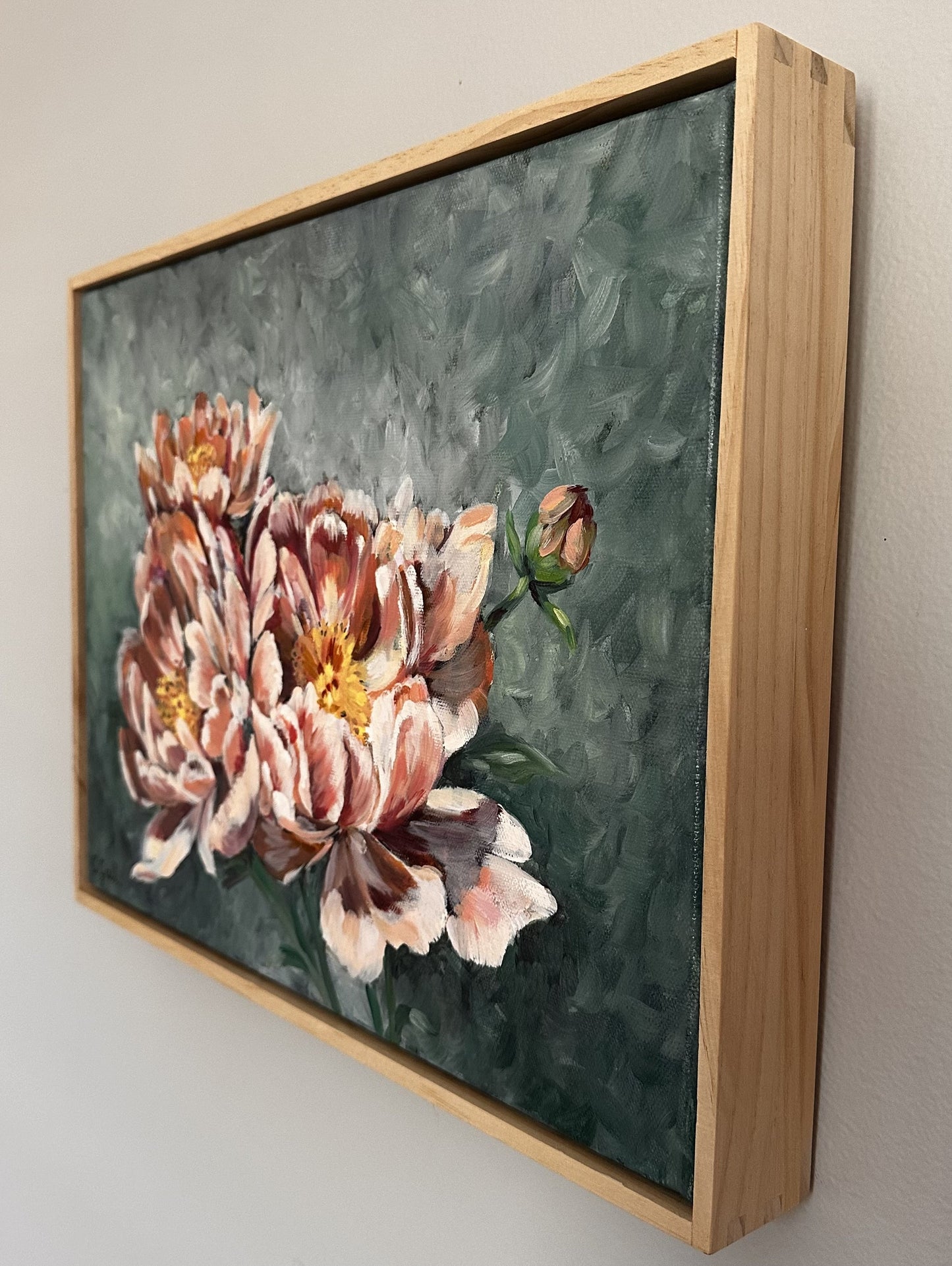 3 Yellow Neutral Peonies
