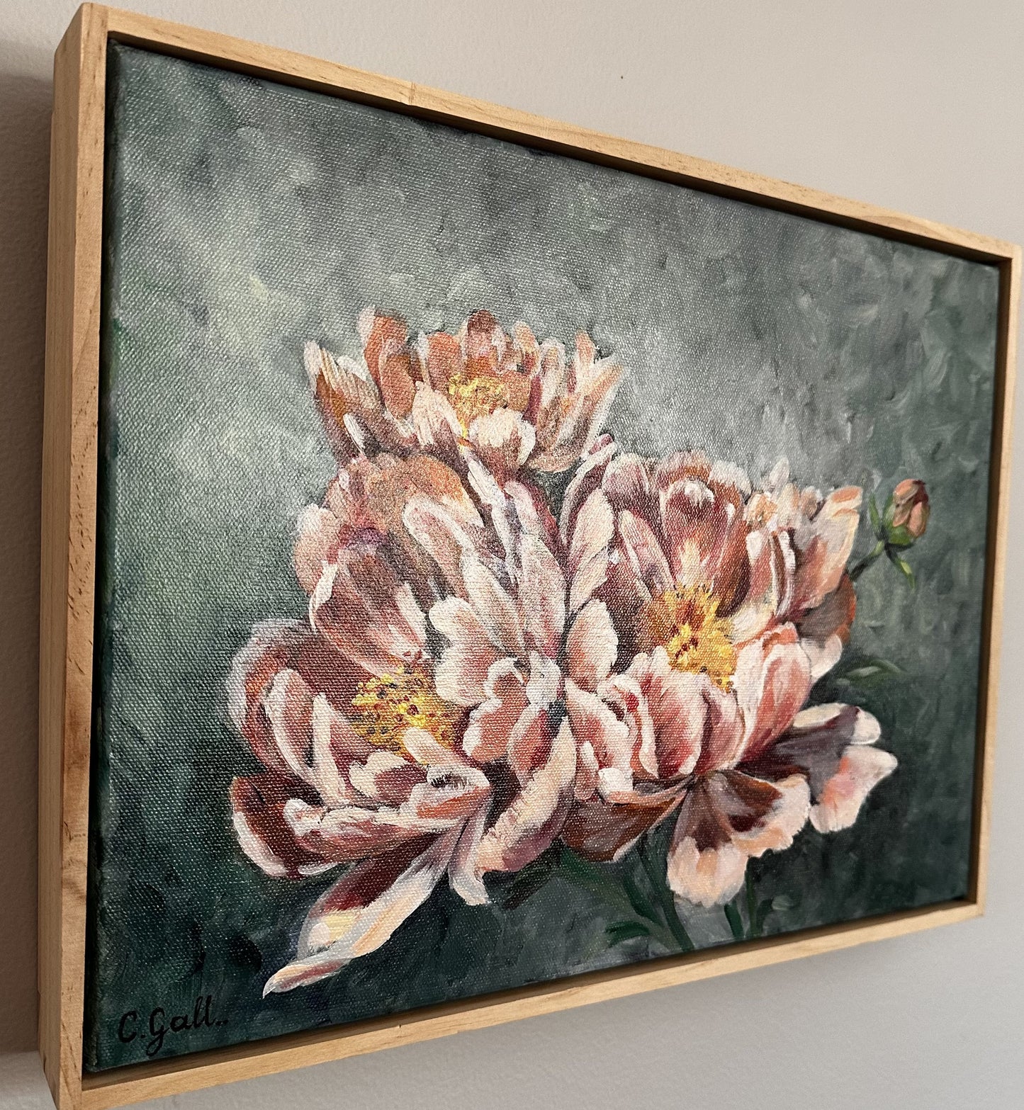 3 Yellow Neutral Peonies