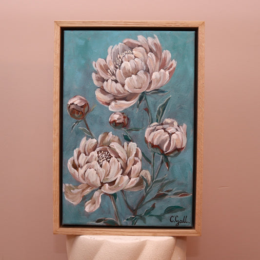 Winter White Peonies